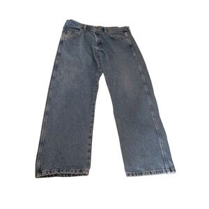 Wrangler Five Star Premium Denim Relaxed Fit Jeans Mens 36x29 Blue
